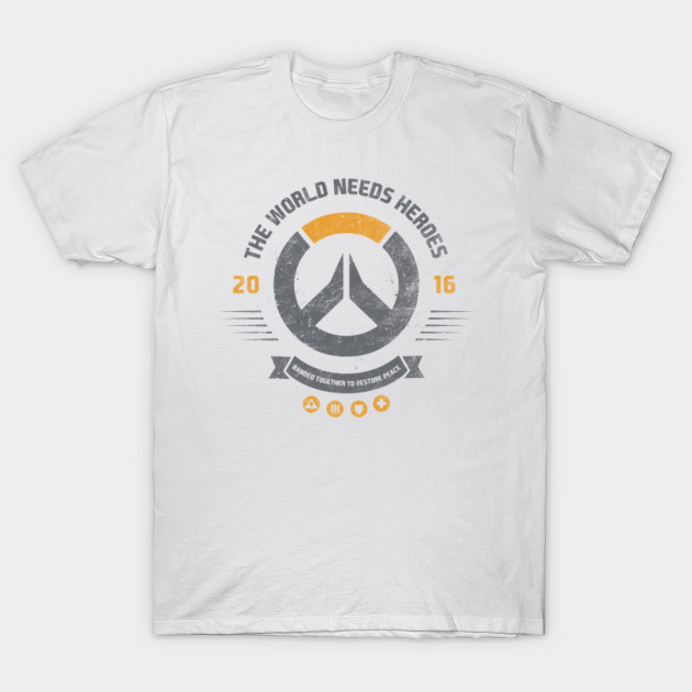 The world needs heroes T-Shirt-TOZ